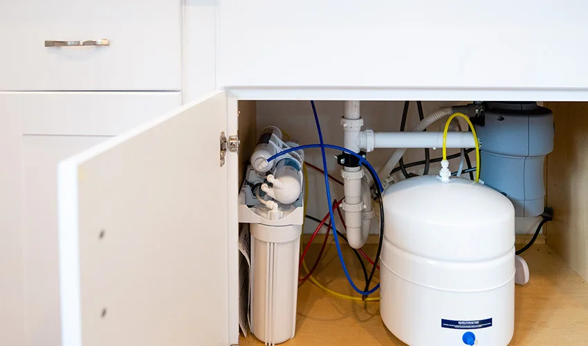 Under-sink well-water-treatment-system