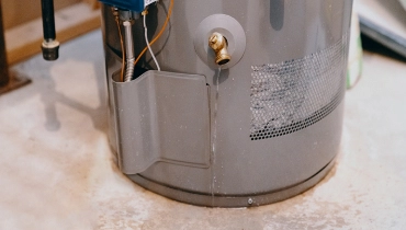 Leaky water heater